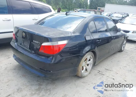 2007 BMW 550I z USA, uszkodzony, nr VIN WBANB53587CP03744